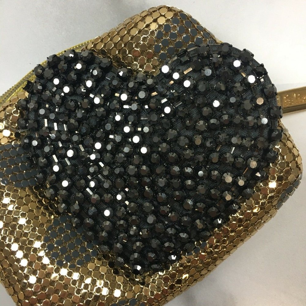 Felix Ray I Heart You Pouchette Gold/Black - Picture 5 of 5